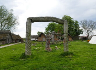 Skansen na wyspie Wolin